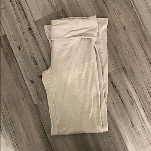 hollister cream sleep pants